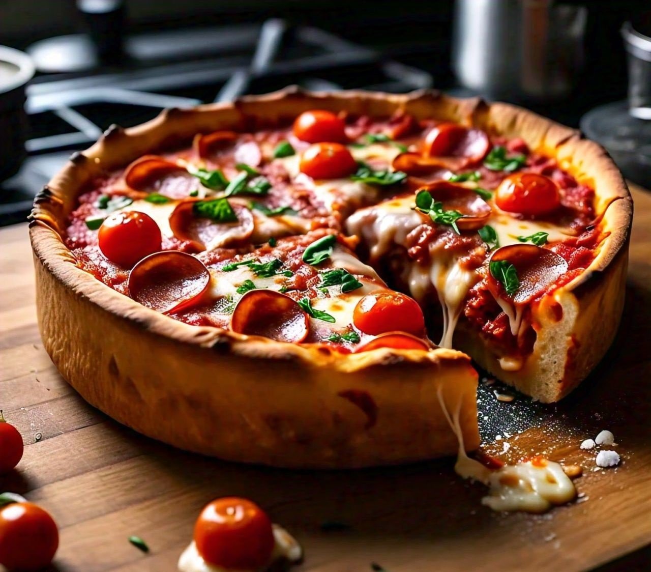 Deep Dish Pizza Recipes Phenomenon